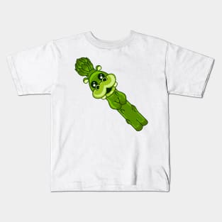 Hippopotamus Asparagus Kids T-Shirt